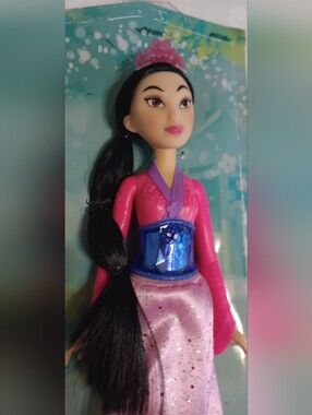 Disney Mulan Doll in Pink, Blue & Purple Outfit
